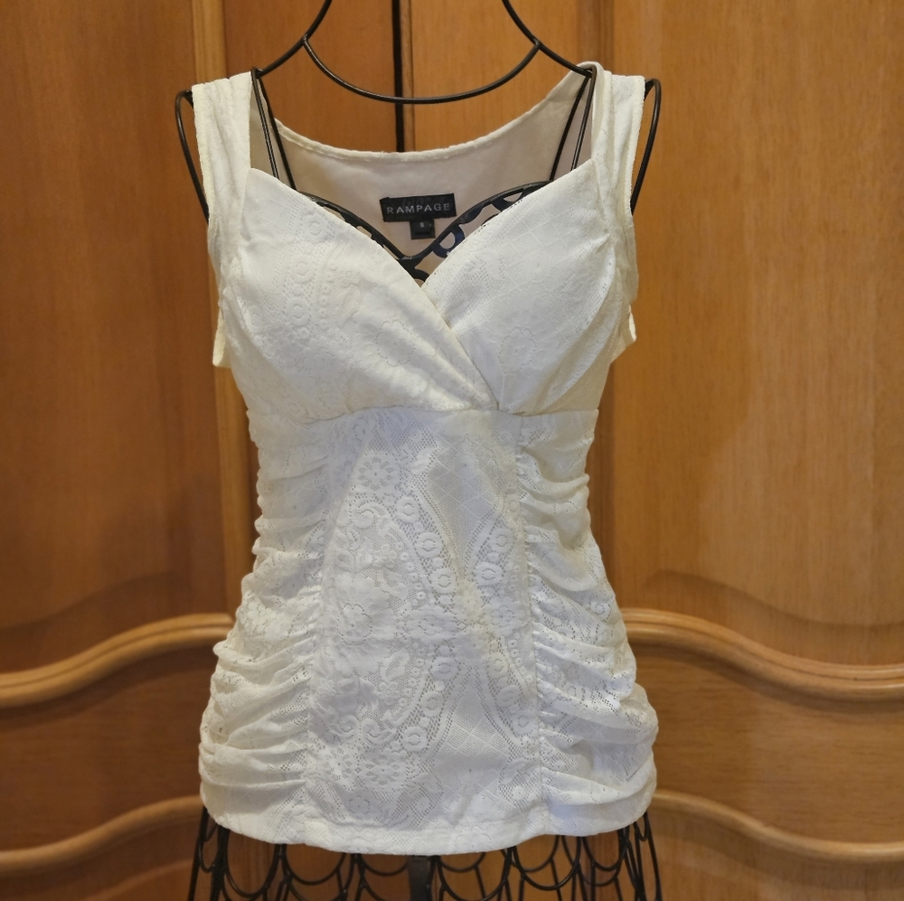 White Lace Women’s Top